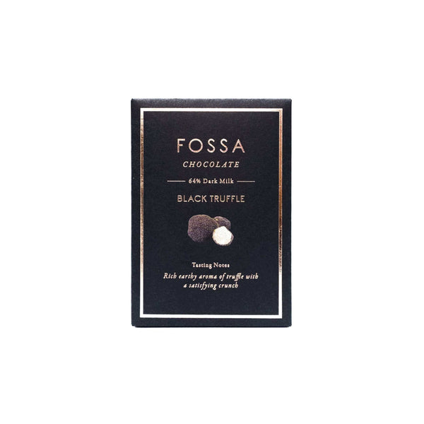 Fossa Chocolate Black Truffle Dark Milk bar — award-winning artisan chocolate Australia
